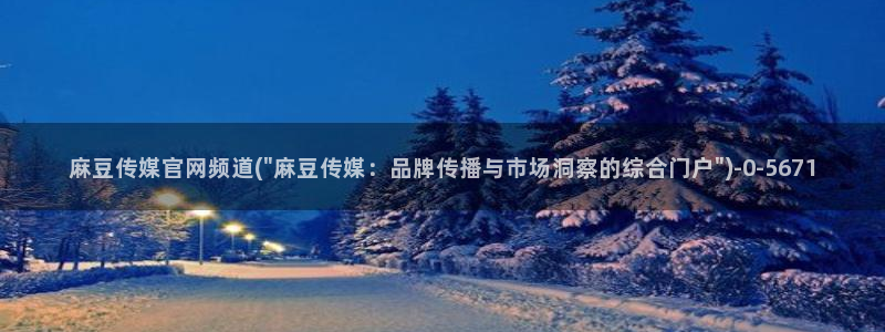 麻豆视频最新导航：麻豆传媒官网频道(\